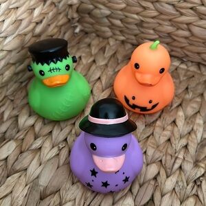 Halloween Rubber Duckies - set of 3